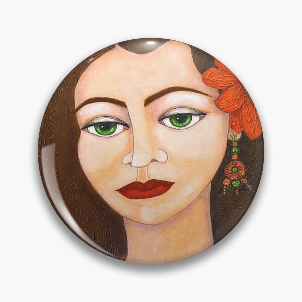 Item preview, Gypsy with green eyes designed and sold by Madalena Lobao-Tello.