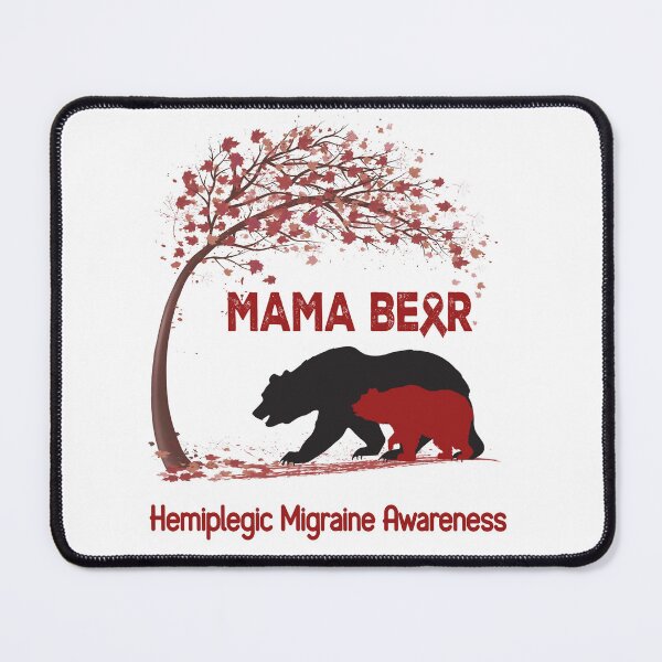 Item preview, Mama Bear Hemiplegic Migraine Awareness designed and sold by Mnrshirley.