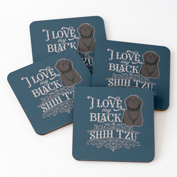Item preview, I love my Black Shih Tzu  designed and sold by edwinvisuals.
