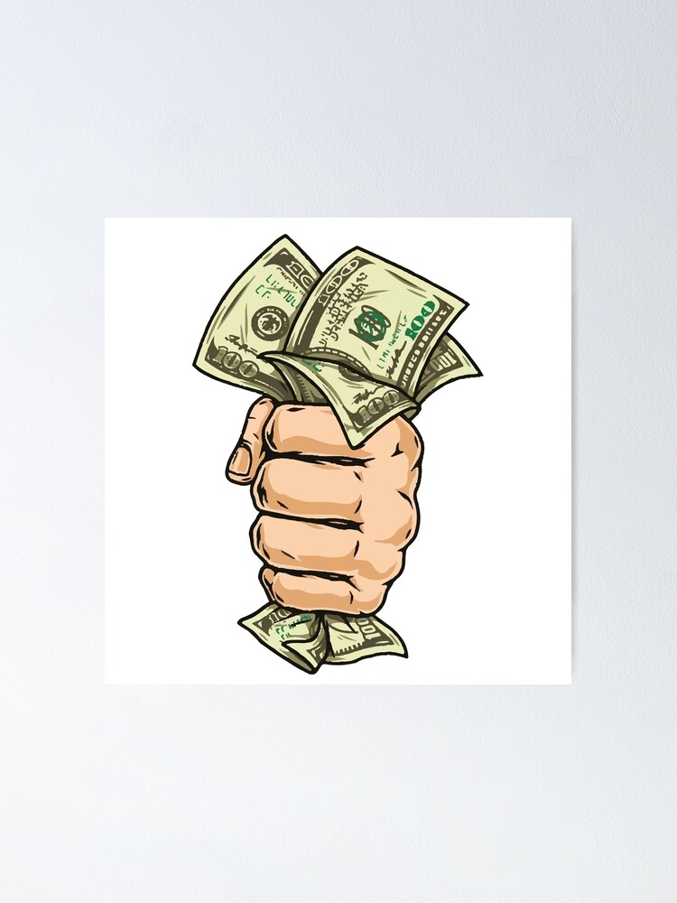 Money Poster For Sale By Haroune Rachid Redbubble 5199