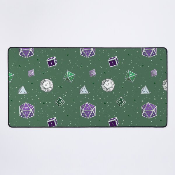 Item preview, D&D Genderqueer Pride Dice Set designed and sold by Kella Hanna-Wayne.