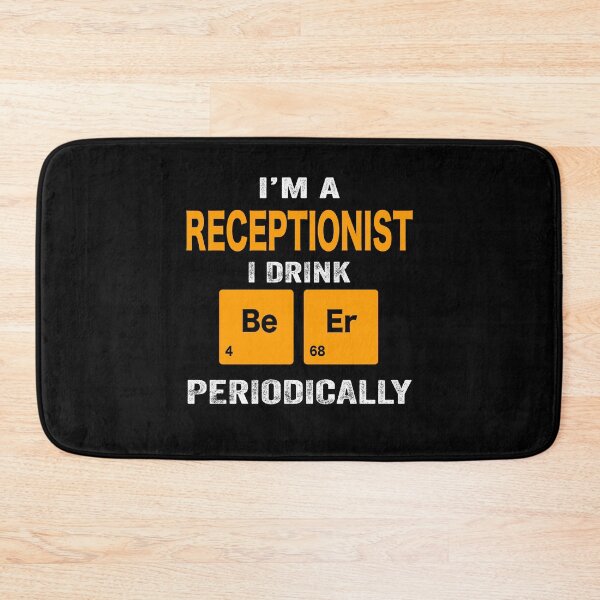 Item preview, Beer Drinker Gift, Funny Receptionist Shirt, Receptionist Gift, Receptionist fathers day christmas gift Shirt, Beer Drinker Drink Beer Periodically designed and sold by xlnv.