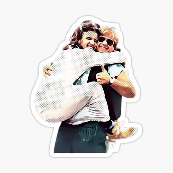 "Chris Farley and Shannon Hoon at Woodstock 94" Sticker for Sale by