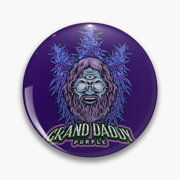 Artikelvorschau, Grand Daddy (GrandDaddy) Purple – Bunte Weed-Sorten – Stoner entworfen und verkauft von YomeHayin.