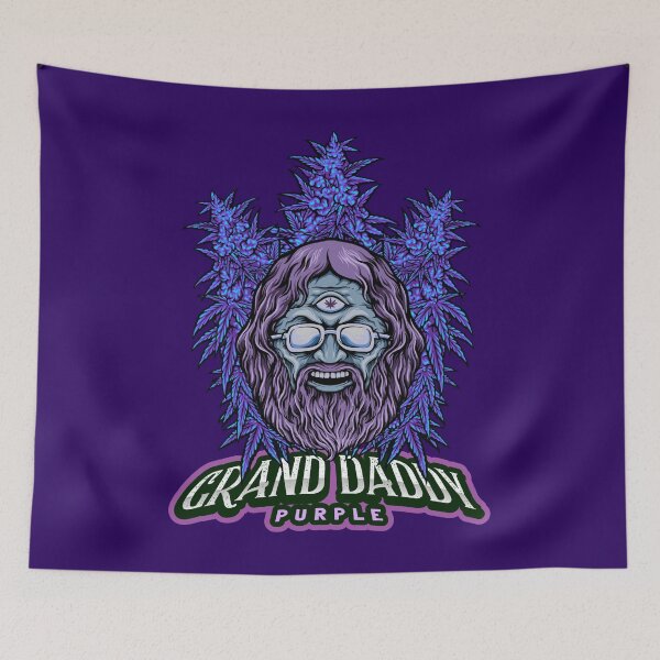 Item preview, Grand Daddy (GrandDaddy) Purple - Colorful Weed Strains - Stoner designed and sold by YomeHayin.