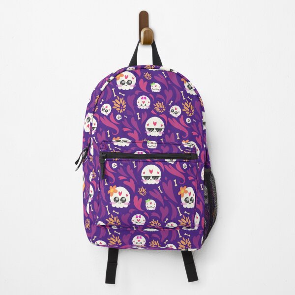 Item preview, Day of the Dead Sugar Skull Pattern dia de los muertos Halloween designed and sold by Draculaura2009.