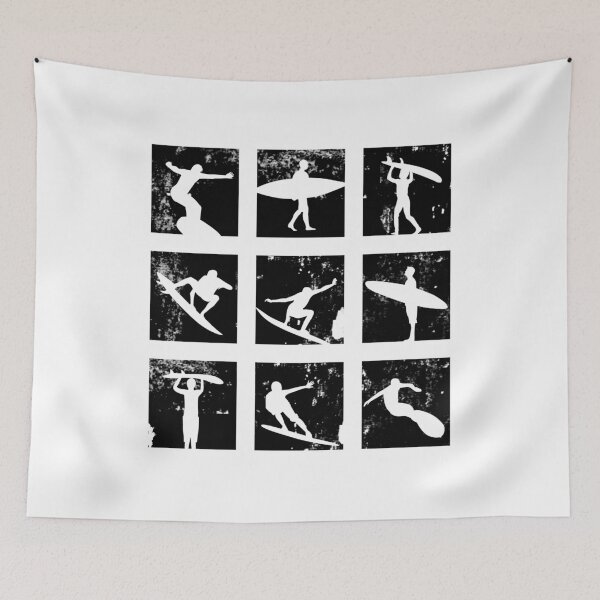Item preview, Surfing (Black) designed and sold by artpassion.