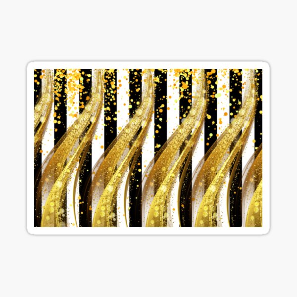 Item preview, Abstract Gold Line Art designed and sold by Light79.