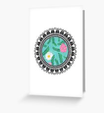 Floral Utopia Greeting Card