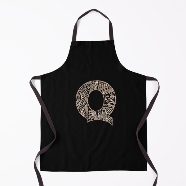 Item preview, Floral Mandala Monogram Q| Mandala Monogram Q designed and sold by ModernStyleBoho.