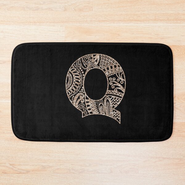 Item preview, Floral Mandala Monogram Q| Mandala Monogram Q designed and sold by ModernStyleBoho.