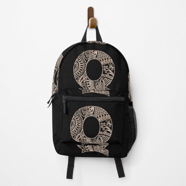 Item preview, Floral Mandala Monogram Q| Mandala Monogram Q designed and sold by ModernStyleBoho.