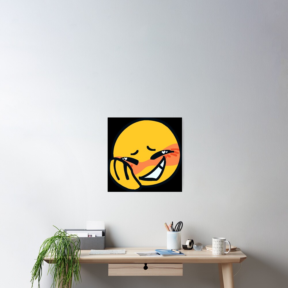 aww shuksss! - adorable cursed emoji Sticker for Sale by Blue Pencil