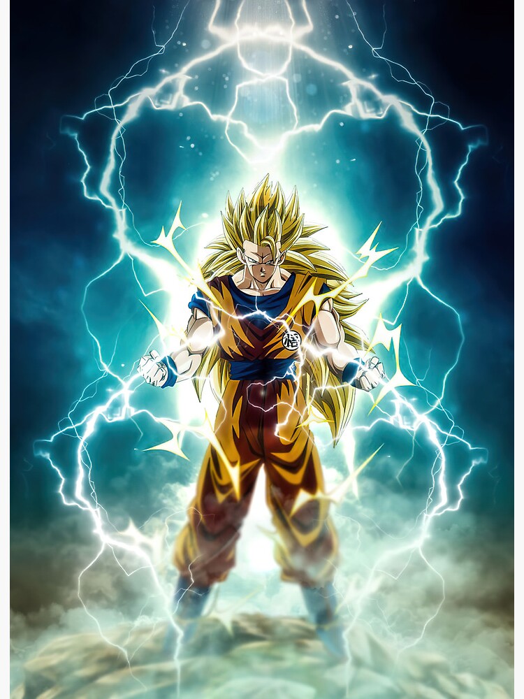 Super Saiyan 3 Goku | Art Board Print