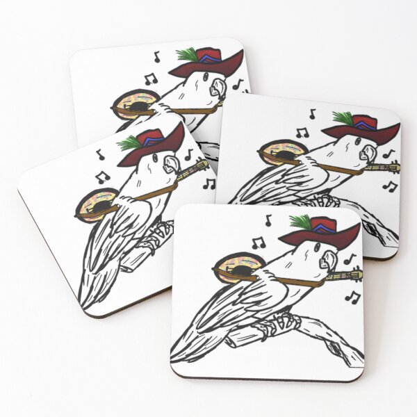 Item preview, Parrot bard designed and sold by lovebombi.