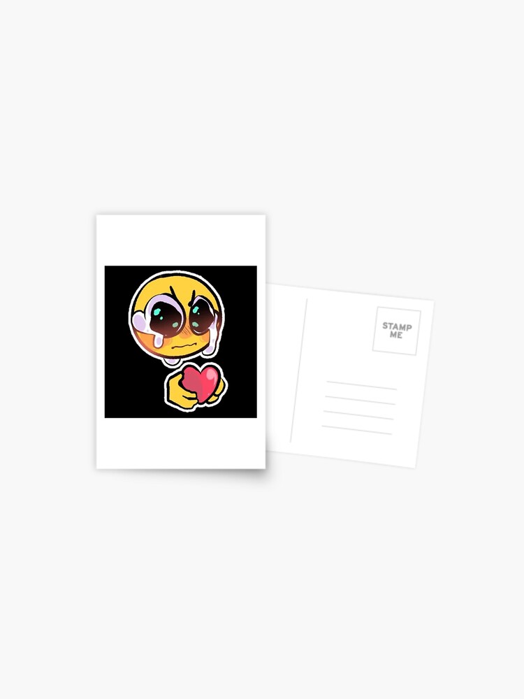 aww shuksss! - adorable cursed emoji Sticker for Sale by Blue Pencil