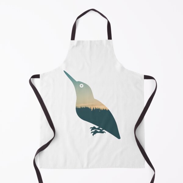 Item preview, Forest Trees Under Calm Sky Kingfisher | Cute Kingfisher designed and sold by BopleDesigns.