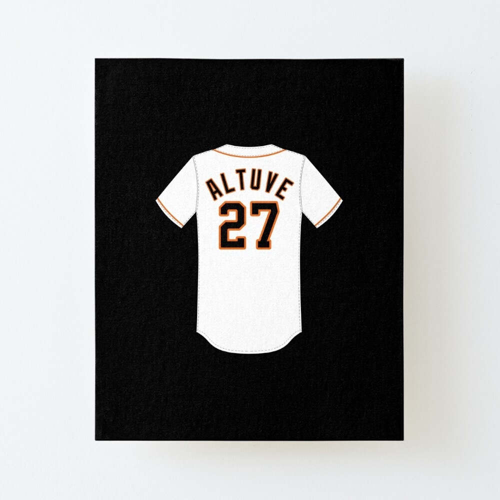 Jose Altuve Jersey Sticker Art Board Print for Sale by marpmmaude