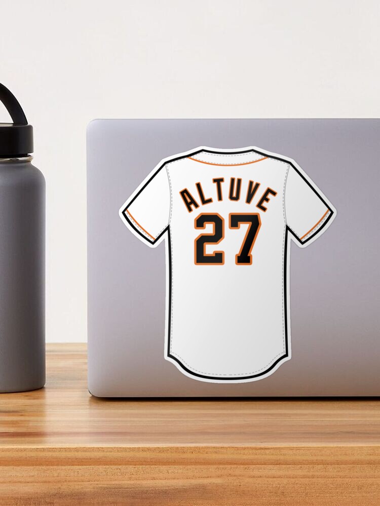 Jose Altuve Jersey Sticker Sticker for Sale by marpmmaude