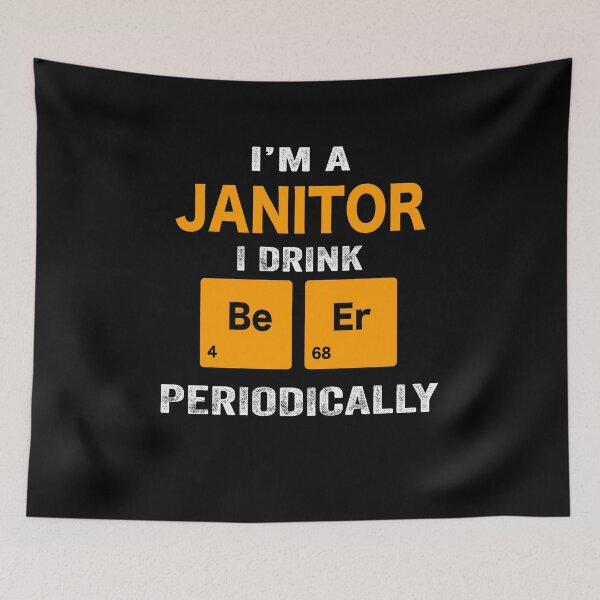 Item preview, Beer Drinker Gift, Funny Janitor Shirt, Janitor Gift, Janitor fathers day christmas gift Shirt, Beer Drinker Drink Beer Periodically designed and sold by xlnv.