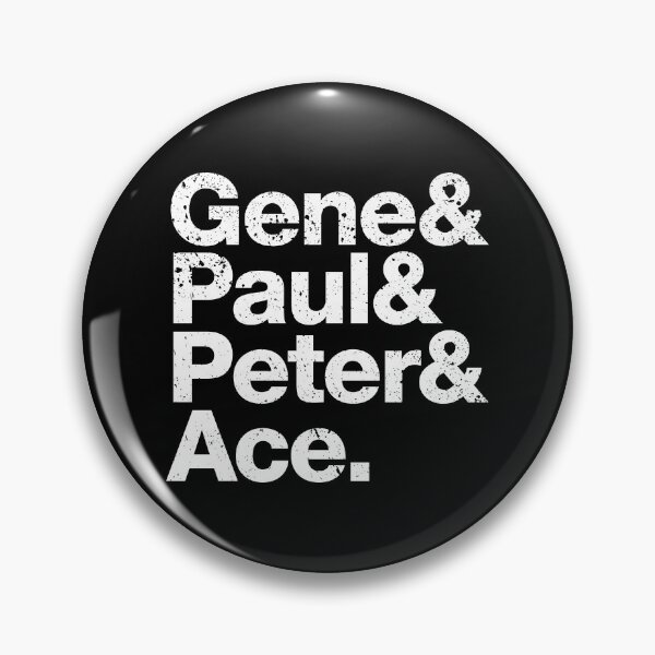 Item preview, Gene & Paul & Peter & Ace White Texture designed and sold by watermelon-ca.