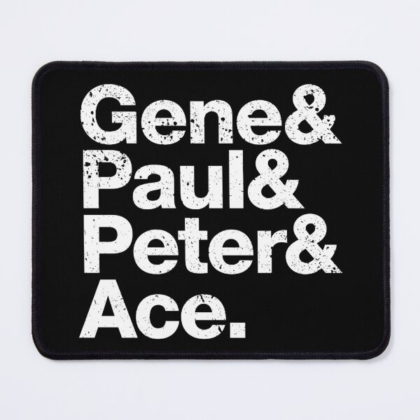 Item preview, Gene & Paul & Peter & Ace White Texture designed and sold by watermelon-ca.