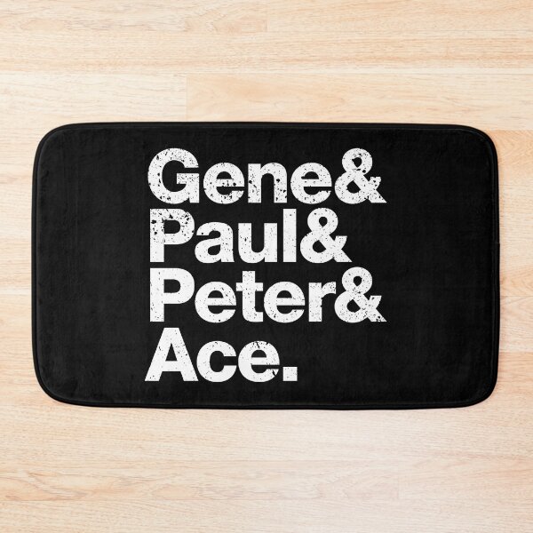 Item preview, Gene & Paul & Peter & Ace White Texture designed and sold by watermelon-ca.