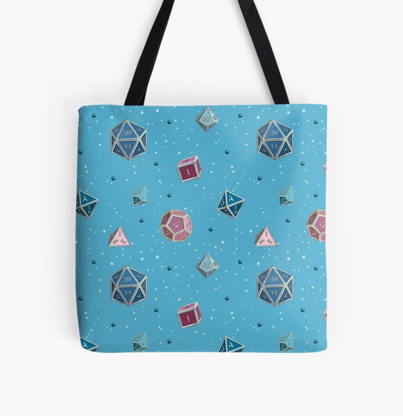 D&D Transgender Pride Dice Set All Over Print Tote Bag