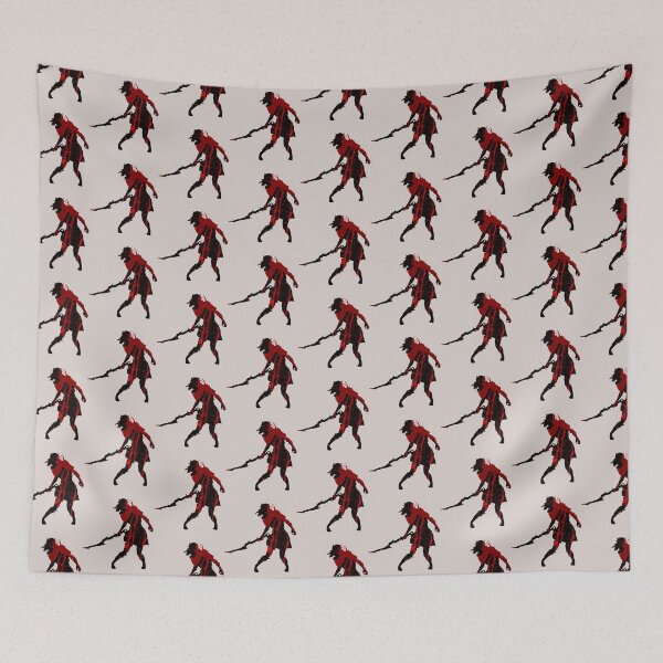 Item preview, Red Stained Schoolgirl Spirit Silhouette   designed and sold by Lalalantern.