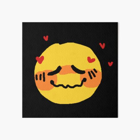 gosh darn it ! love you too much! - adorable cursed emoji | Postcard