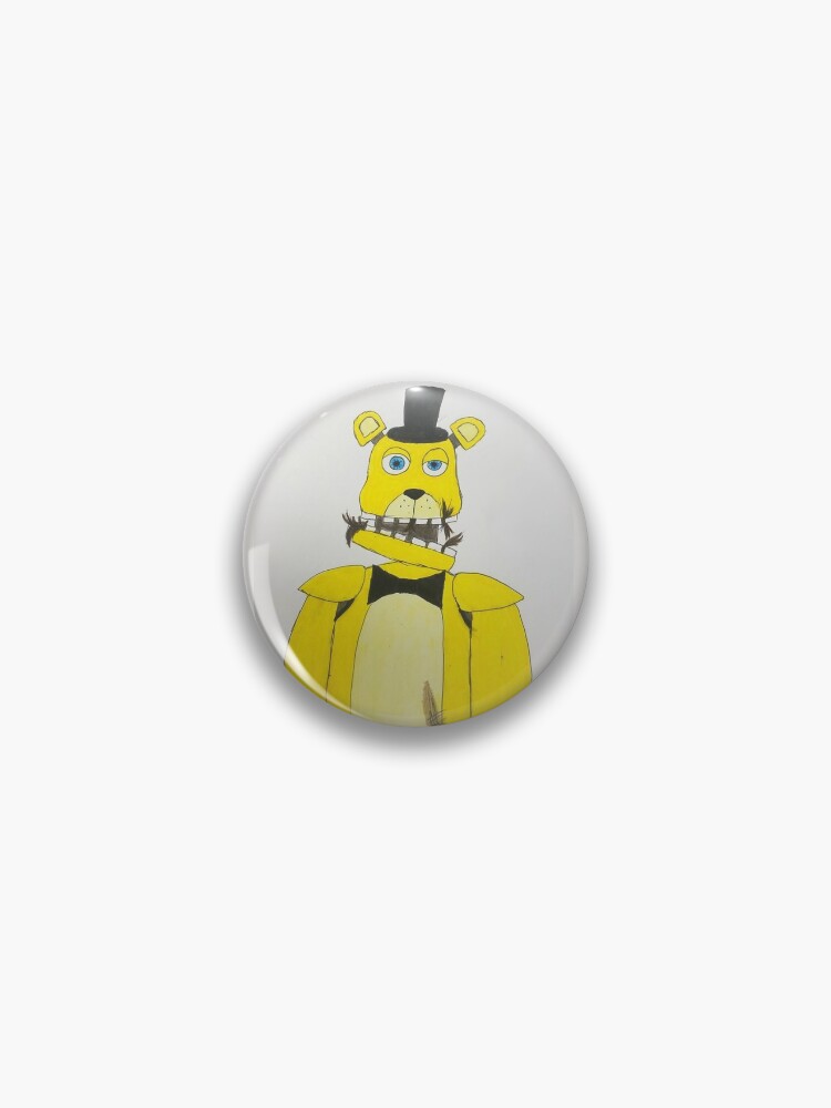 Five Nights at Freddy's Fredbear's Family Diner Security Badge Pin for  Sale by pinjann