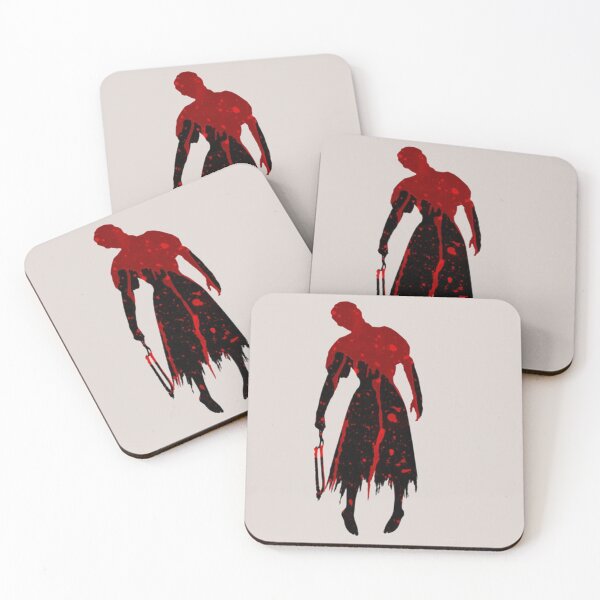 Item preview, Red Stained Nurse Silhouette   designed and sold by Lalalantern.