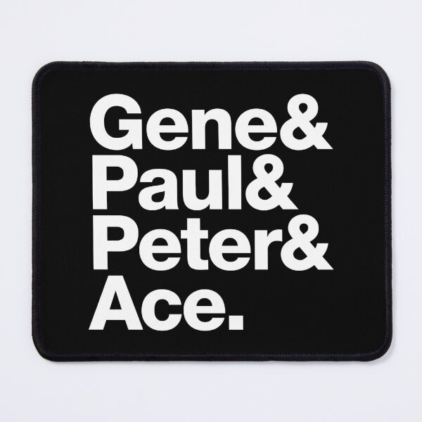 Item preview, Gene & Paul & Peter & Ace White designed and sold by watermelon-ca.