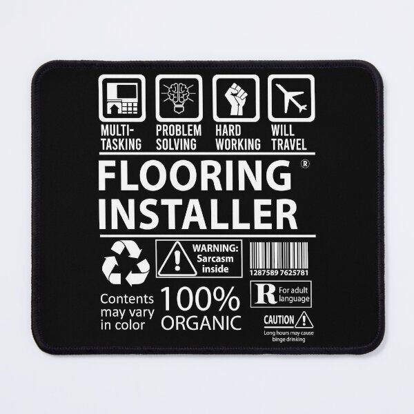 Item preview, Flooring Installer T Shirt - Multitasking Job Gift Item Tee designed and sold by watkinsmat.