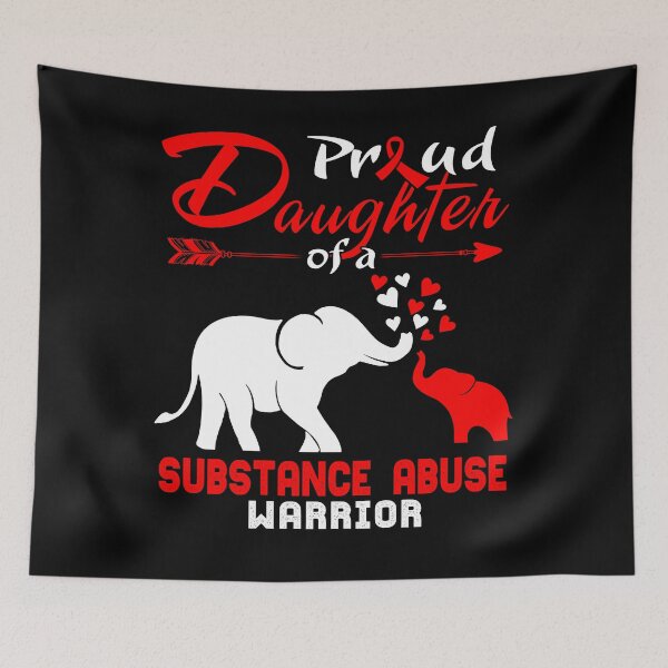 Item preview, Proud Daughter Of A Substance Abuse Warrior  designed and sold by Hatjar.