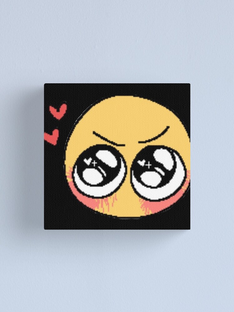 gosh darn it ! love you too much! - adorable cursed emoji Sticker for Sale  by Blue Pencil