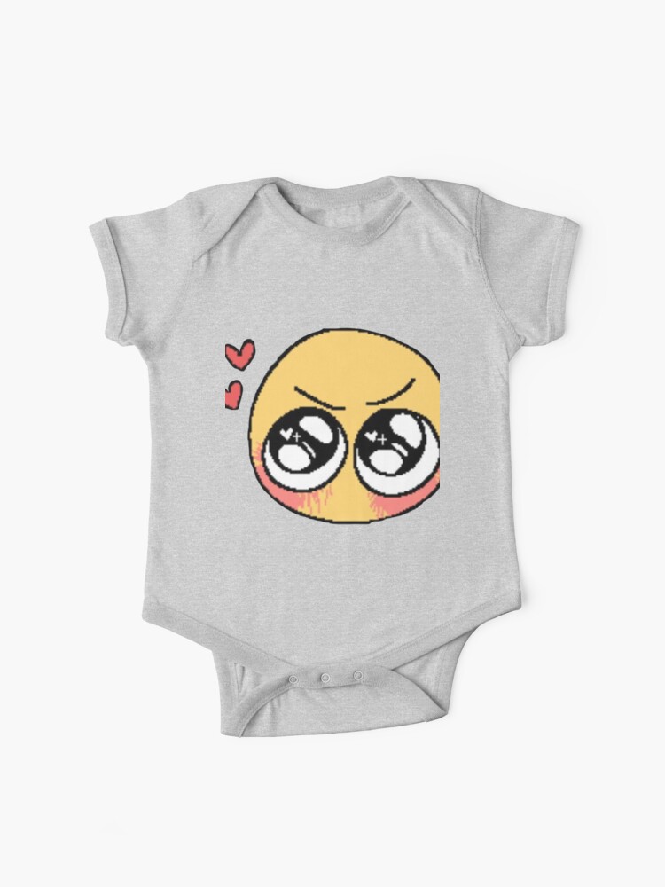 your biggest fan - adorable cursed emoji Baby One-Piece for Sale