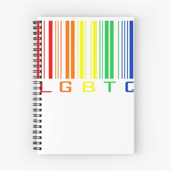 Item preview, LGBTQ Pride Rainbow Barcode designed and sold by ThatMerchStore.