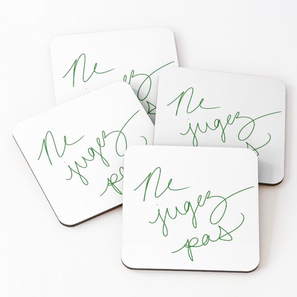 Item preview, Ne Jugez Pas/Don’t Judge/Non Giudicare designed and sold by abeink.
