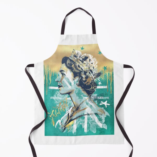 Item preview, Queen, Jubilee, the Queen's platinum art green designed and sold by WendaxStreet.