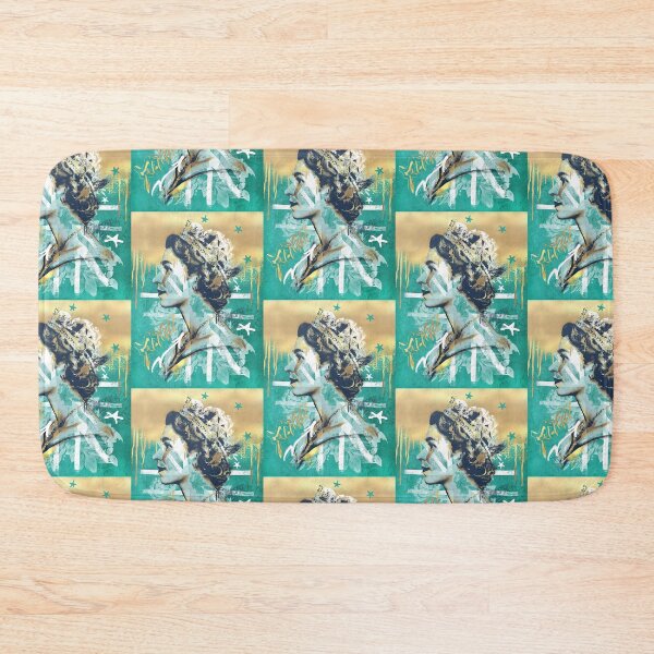 Item preview, Queen, Jubilee, the Queen's platinum art green designed and sold by WendaxStreet.