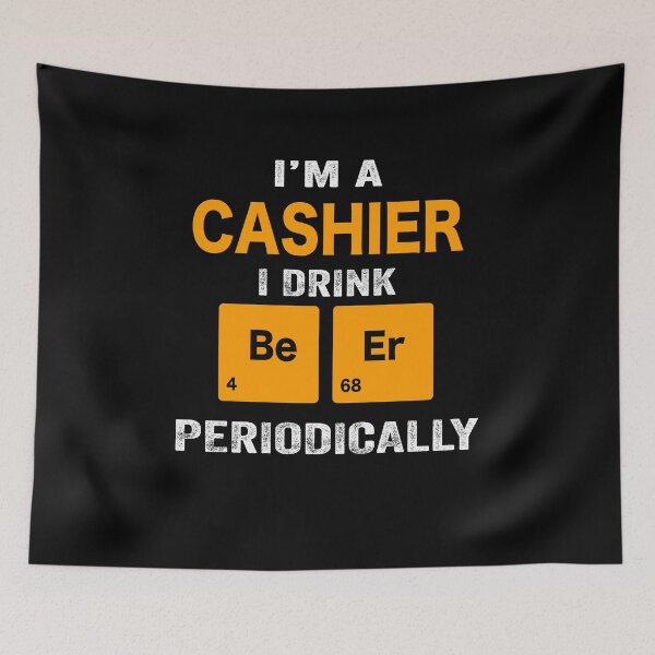 Item preview, Beer Drinker Gift, Funny Cashier Shirt, Cashier Gift, Cashier fathers day christmas gift Shirt, Beer Drinker Drink Beer Periodically designed and sold by xlnv.
