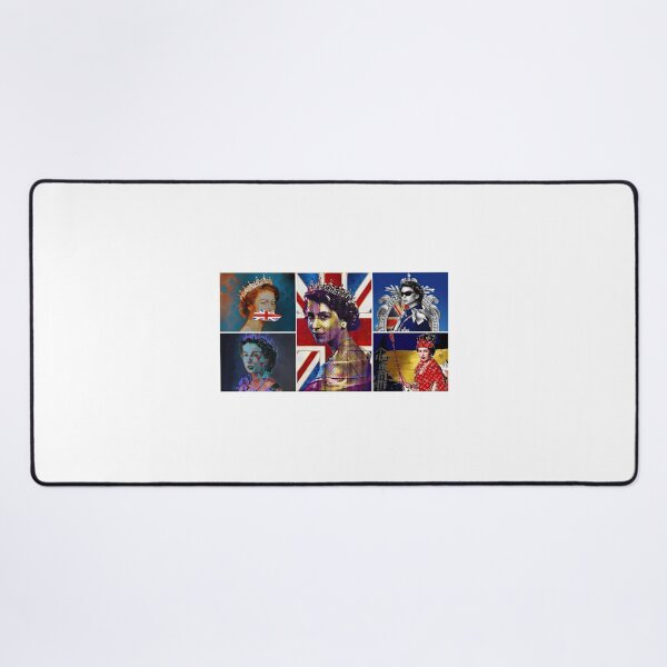 Item preview, Queen, Jubilee, the Queen's platinum art designed and sold by WendaxStreet.