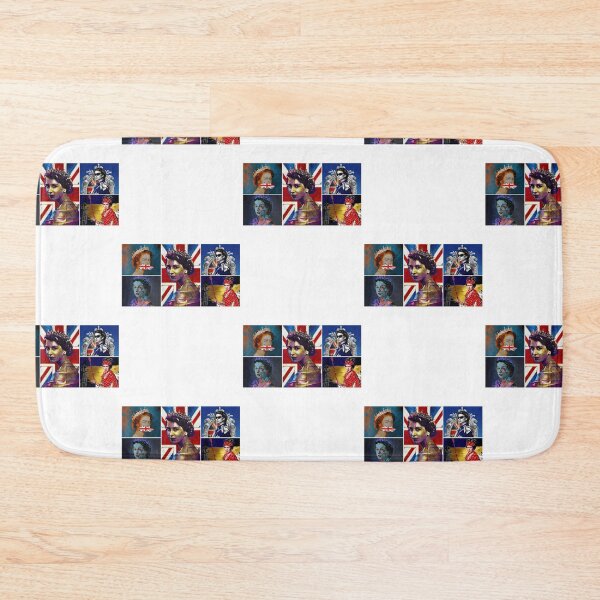 Item preview, Queen, Jubilee, the Queen's platinum art designed and sold by WendaxStreet.