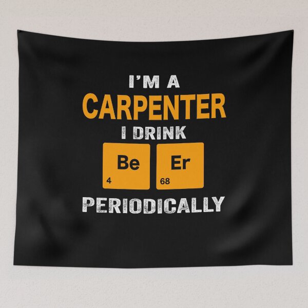Item preview, Beer Drinker Gift, Funny Carpenter Shirt, Carpenter Gift, Carpenter fathers day christmas gift Shirt, Beer Drinker Drink Beer Periodically designed and sold by xlnv.