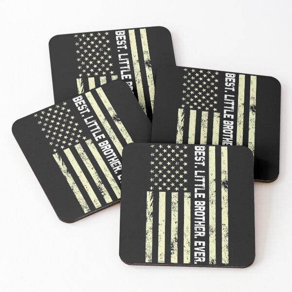 Item preview, Great Gift Best Little Brother Ever American Flag Fathers Day Gift For Christmas designed and sold by Maricelapatel.