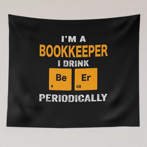Item preview, Beer Drinker Gift, Funny Bookkeeper Shirt, Bookkeeper Gift, Bookkeeper fathers day christmas gift Shirt, Beer Drinker Drink Beer Periodically designed and sold by xlnv.