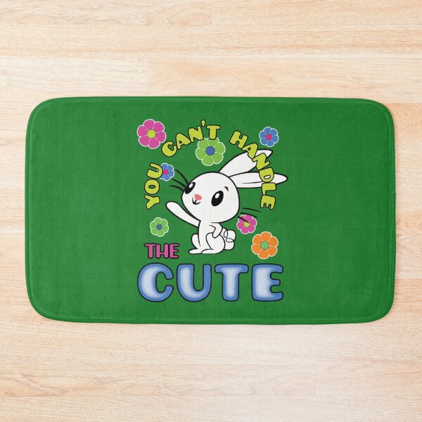 Item preview, You Can't Handle the Cute Sassy Sarcastic Bunny Quote designed and sold by CRHPOD20.