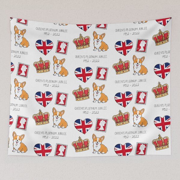 Item preview, Queen, Jubilee, the Queen's platinum jubilee sticker cute designed and sold by WendaxStreet.