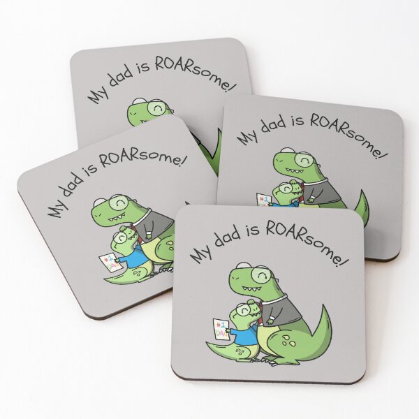 Item preview, My dad is RoaRsome designed and sold by Brewed  Styles.